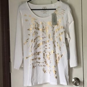 Zenergy Foil Jersey 3/4 Tee